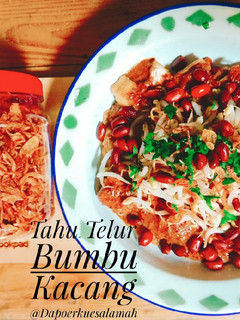 Foto resep Tahu Telur Bumbu Kacang