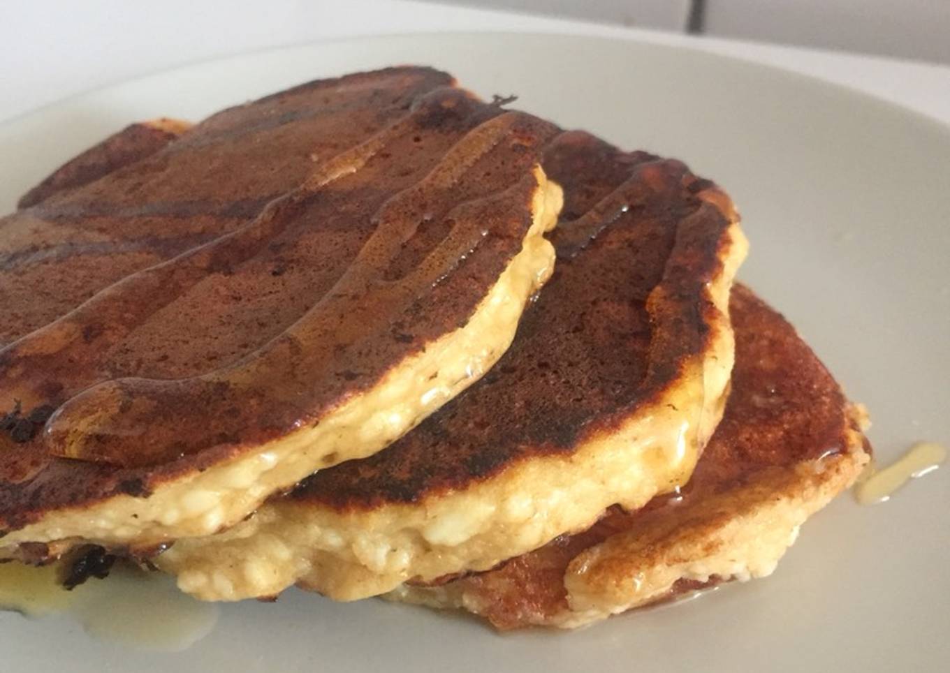 Tortitas saludables de requesón 🥞🥞