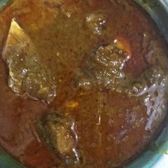 Spicy mutton Curry A picture of Spicy mutton Curry.