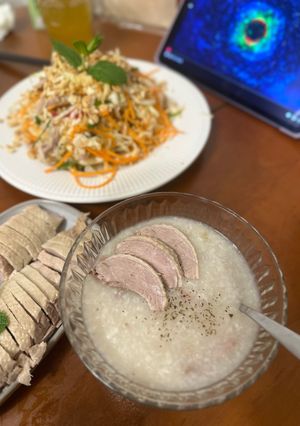 Hình của món Cháo vịt.