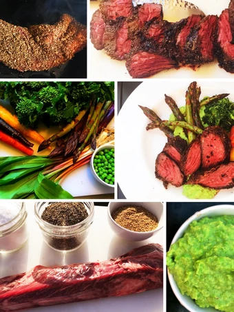 Easy Way Prepare Recipe Coriander &amp; Cumin Crusted Wagyu Hanger Steak that is Delicious, Perfect}