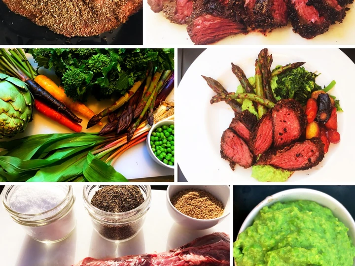 Easy Way Prepare Recipe Coriander &amp;amp; Cumin Crusted Wagyu Hanger Steak that is Delicious, Perfect}