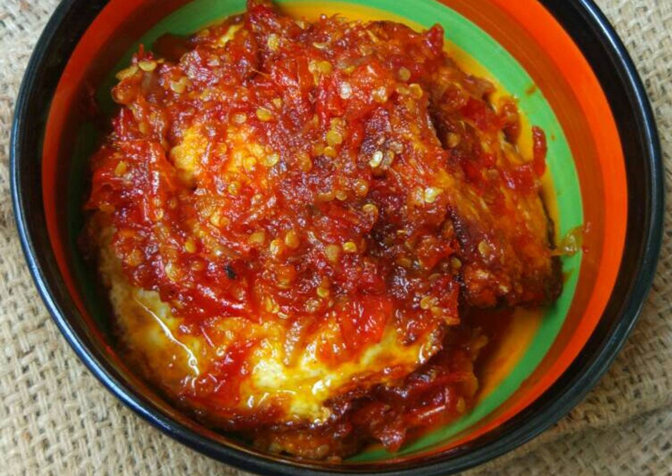 Cara Gampang Membuat Balado telor ceplok ala dapoerasakoe yang
Menggugah Selera