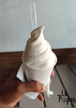 Une photo de Sorbet coco antillais
