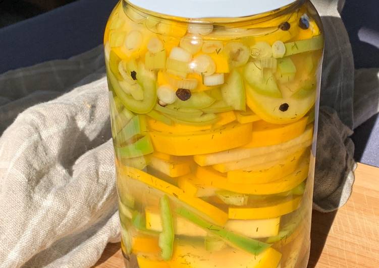 Comment Faire Des Pickles de légumes croquants (légumes marinés)