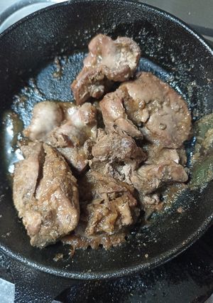 Foto resep Semur ati ayam menu menstruasi