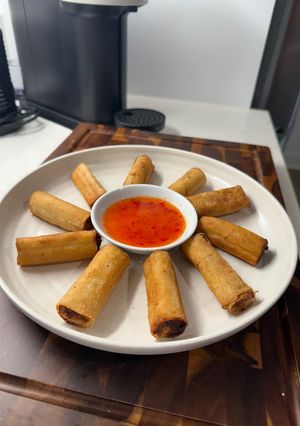 A picture of Shrimp and Pork Lumpiang Shanghai 🇵🇭.