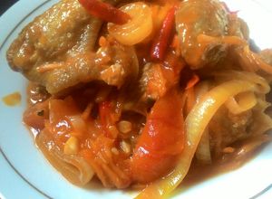 Foto resep Ayam saos abc