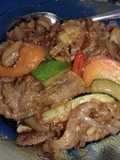 Beef slice ala hokben