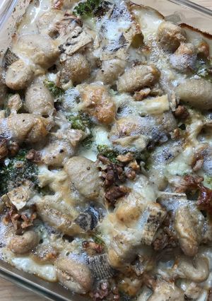 Une photo de Gnocchis, Brocolis, Gorgonzola & Noix