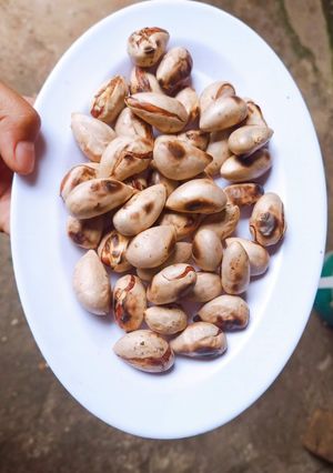 Hình của món Hạt mít nướng.