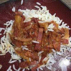 A picture of Hawaiian BBQ Rice.