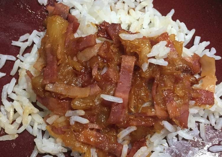 Recipe of Speedy Hawaiian BBQ Rice