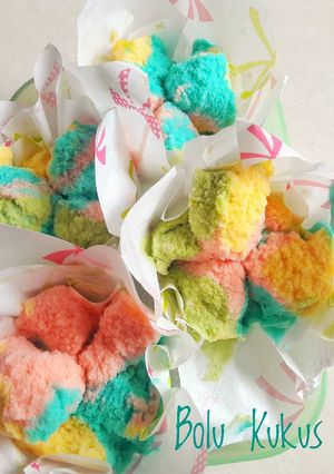 Foto resep Bolu Kukus Rainbow