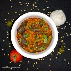 A picture of ગલકા મગદાળનું શાક (SpongeGourd Moongdal Sabji Recipe in Gujarati.