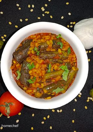 A picture of ગલકા મગદાળનું શાક (SpongeGourd Moongdal Sabji Recipe in Gujarati.