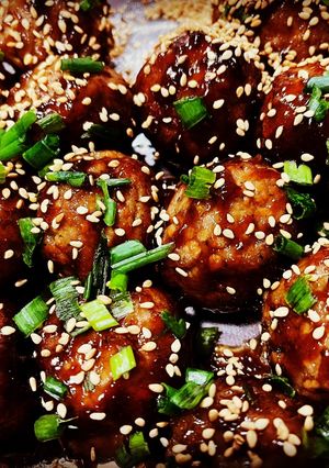 A picture of Easy Asian Glazed Meatballs.