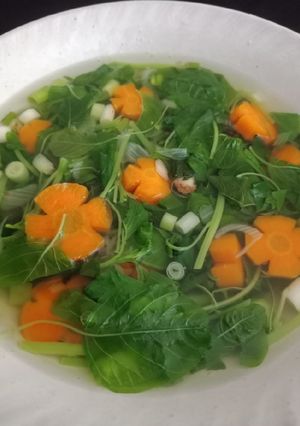 Foto resep Sayur Bayam Bubut / Sayur Bening