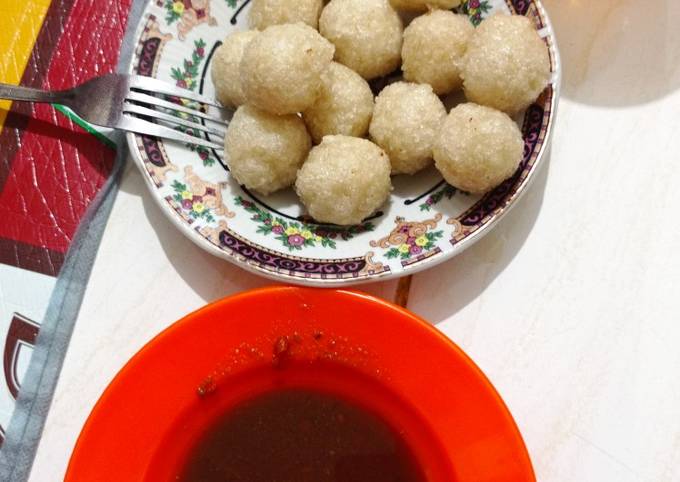 Cara membuat Pempek nasi Cara membuat Pempek nasi