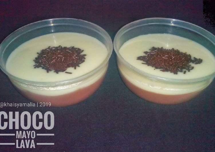 27. Choco Mayo Lava a.k.a Pudding cokelat