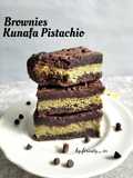 Brownies Kunafa Pistachio