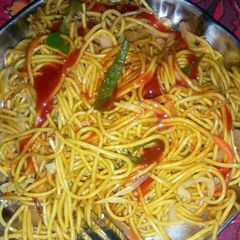 Veg noodles A picture of Veg noodles.