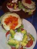 Hamburguesa Oriental con mozzarella