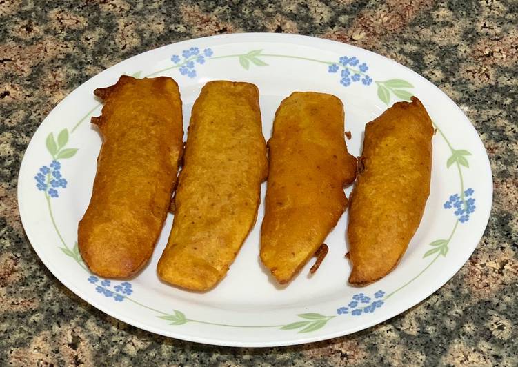 Easiest Way to Prepare Super Quick Homemade Raw banana pakora