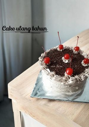 Foto resep Cake ulang tahun