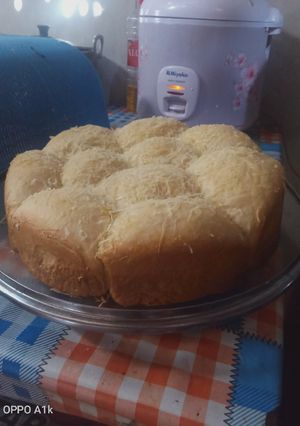 Foto resep Roti sobek isi coklat toping keju