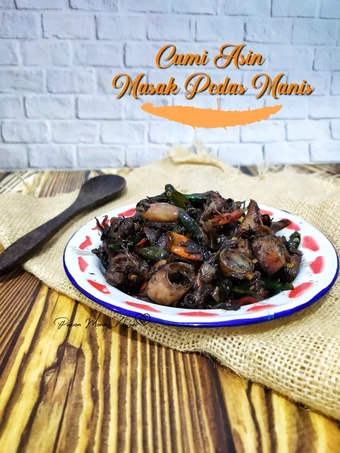 Cara Simple Menyiapkan Resep  Cumi Asin Masak Pedas Manis yang Bikin Ngiler, Bikin Ketagihan
