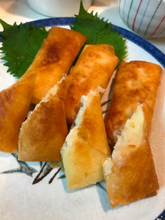 Foto resep Lumpia ayam & keju ♬ lumer di mulut