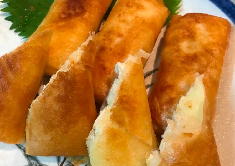 Lumpia ayam & keju ♬ lumer di mulut