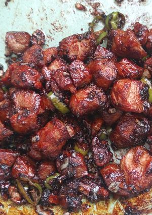 Una foto de Carne de cerdo a la Maggi