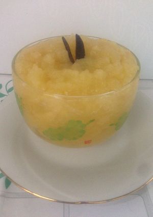 Una foto de Puré de Manzana!!