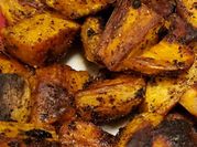 A picture of roasted garlic