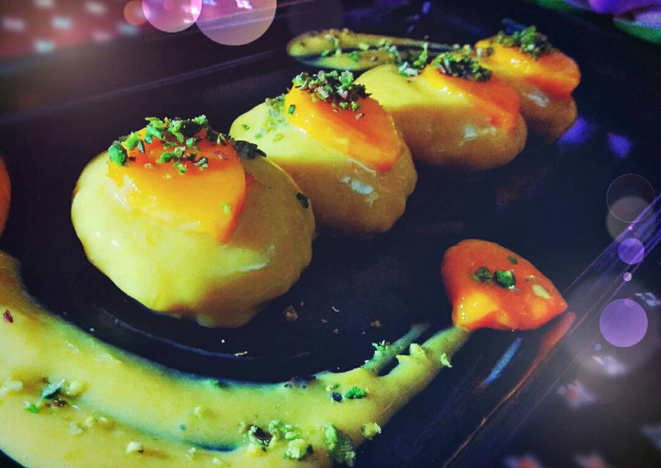 Summer Mango Rasmalai