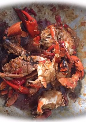 Foto resep Kepiting asam manis pedas 🦀🦀🦀