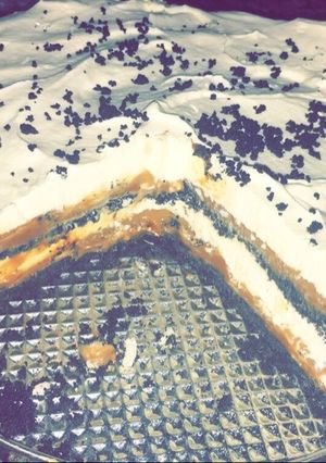Una foto de Torta oreo doble