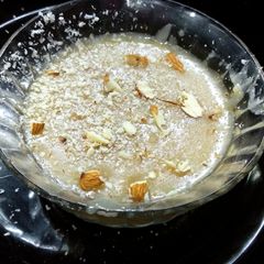 A picture of Aata ka halwa.