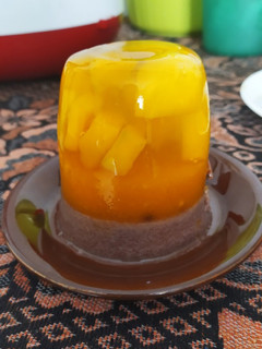 Foto resep Pudding mangga jelly triple combo