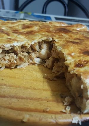 Una foto de Tarta de pollo 🍗