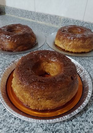 Una foto de Budín de pan