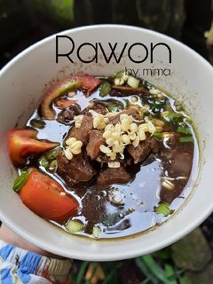 Foto resep Rawon dengan bumbu instan