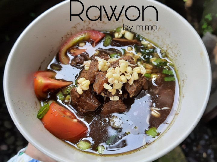 Langkah Mudah untuk Membuat Rawon dengan bumbu instan, Enak