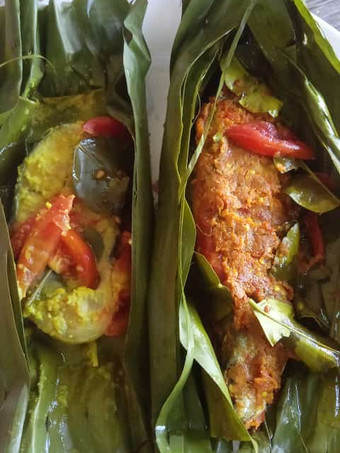 Resep Pepes tongkol dan garang asem ikan patin Bahan Sederhana