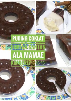 Foto resep Puding Coklat Durian Santan