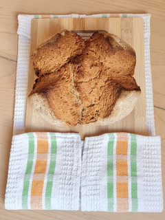 Una foto de Pan irlandés, sin levadura 🇮🇪 Soda bread 🇮🇪