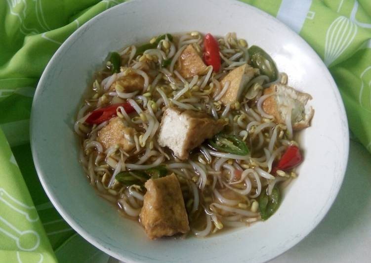 Sayur Taoge Tahu Matang