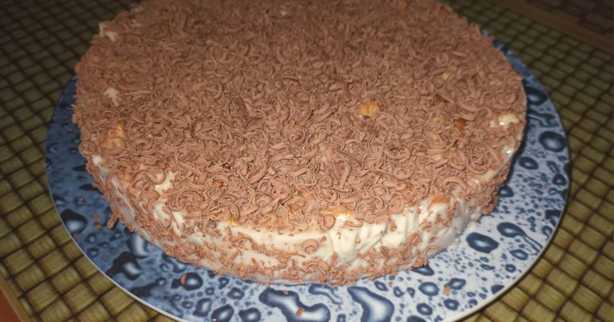 Торт «Муравейник» из печенья